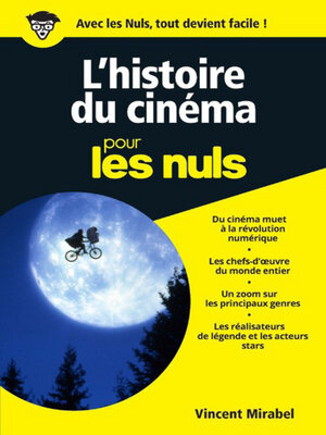 cover image of L'Histoire du cinéma illustrée pour les Nuls, nelle édition